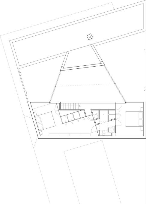 First floor plan. (Drawing: Richard Gouverneur, Hans van Heeswijk Architects)
