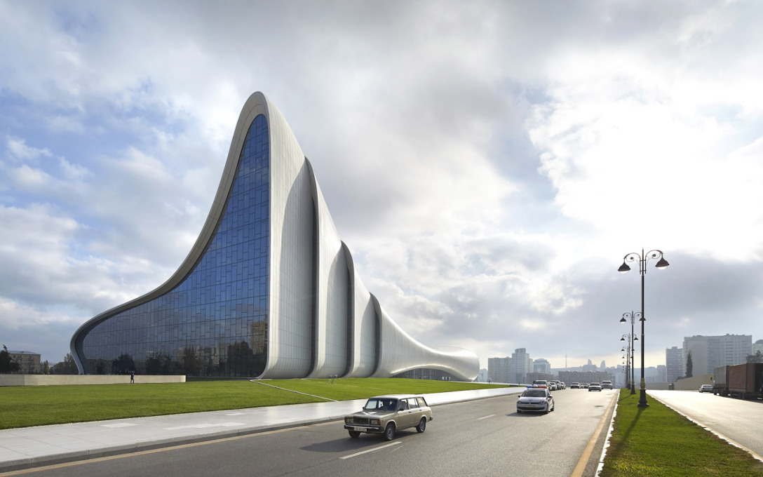 In 2012, the Heydar Aliyev Centre in opened in Baku, Azerbaijan, which Vladimir Belogolovsky deemed&nbsp;&ldquo;wonderfully dishonest&rdquo;:&nbsp;uncu.be/zMz3gA