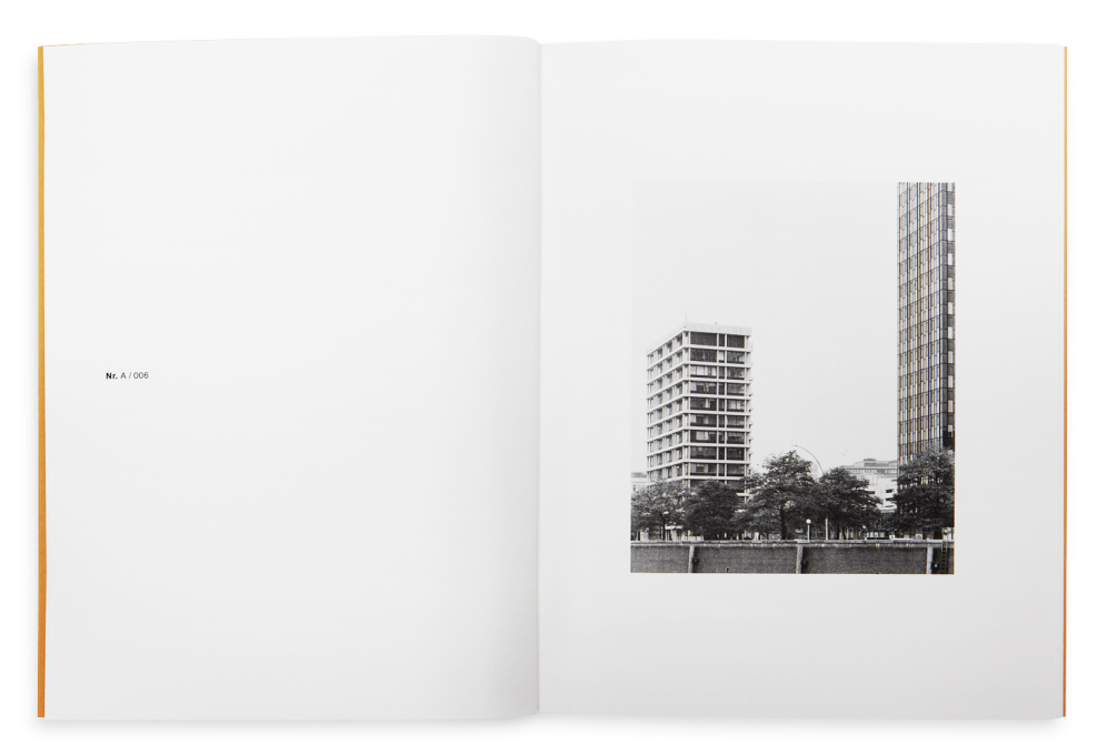 The latest Drittel Books publication (1 of 2 books): Der Spiegel 1969-2011; Hamburg, Brandstwiete; numbered edition of 300 (Photo: Andreas Gehrke / Drittel Books).