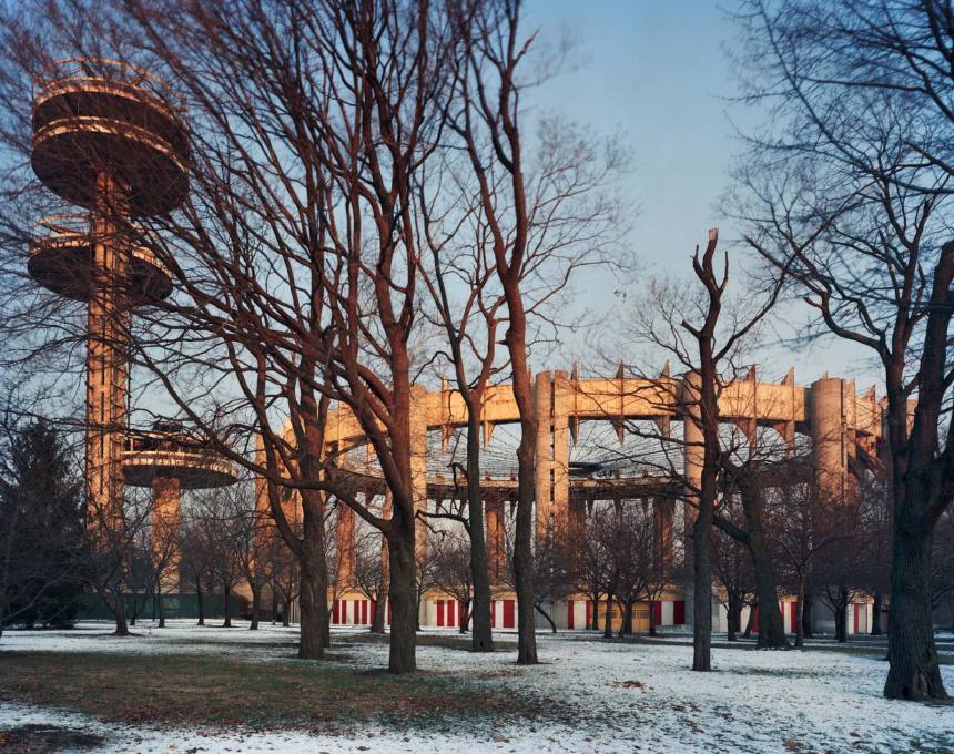 New York 1964 World&rsquo;s Fair, &ldquo;Peace Through Understanding&rdquo;, New York State Pavilion, Winter View, 2014.