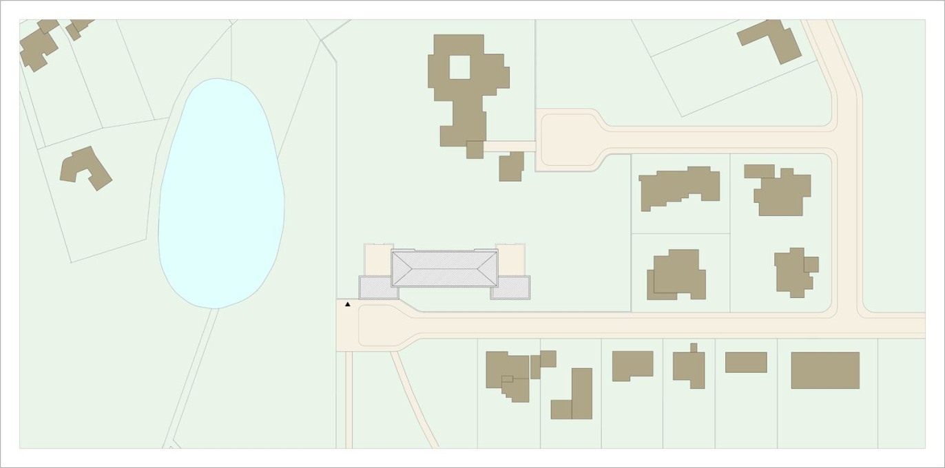 Site plan. (Image: Petra und Paul Kahlfeldt Architekten)