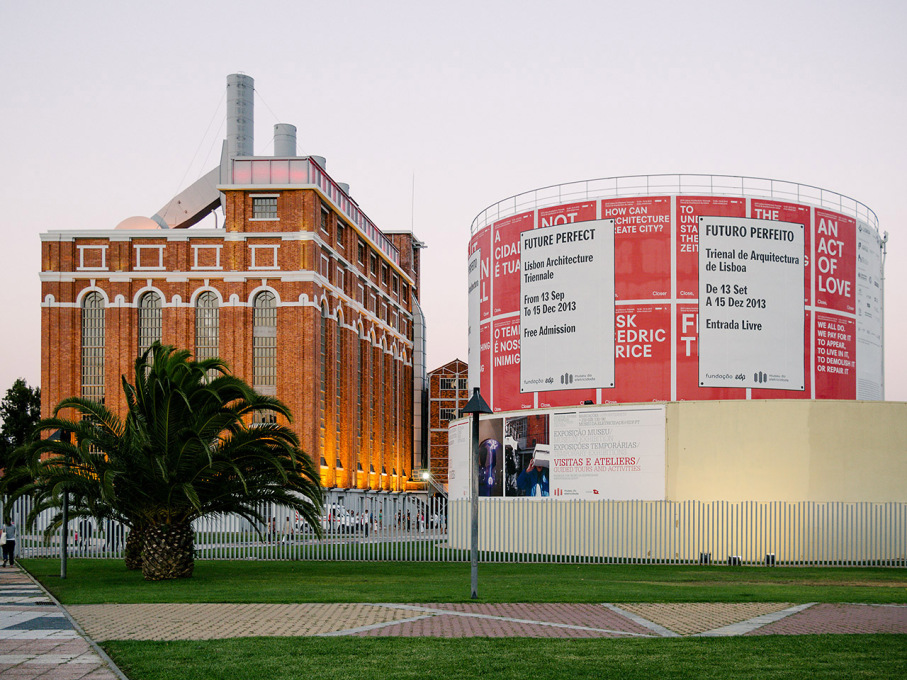 The venue for the &ldquo;Future Perfect&rdquo; exhibition: the Museu da Electricidade, an old power station on the banks of the Tagus River. (Photo:Miguel de Guzma?n)