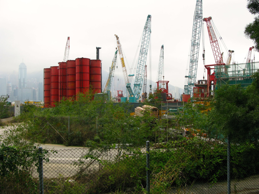 Its site, &ldquo;the strangely sparse West Kowloon Cultural District remains a largely empty...&rdquo;