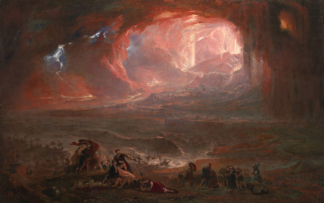 Pimping perdition like no other artist: John Martin&rsquo;s &ldquo;The Destruction of Pompei and Herculaneum&rdquo;, 1822, restored 2011. (Photo: Tate)