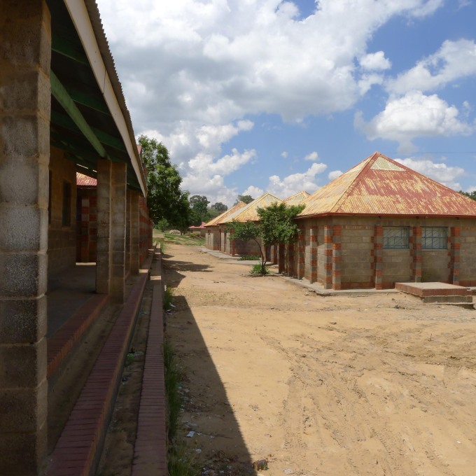 Qoaling Peoples&rsquo; Facility, Maseru: classrooms amd service blocks.