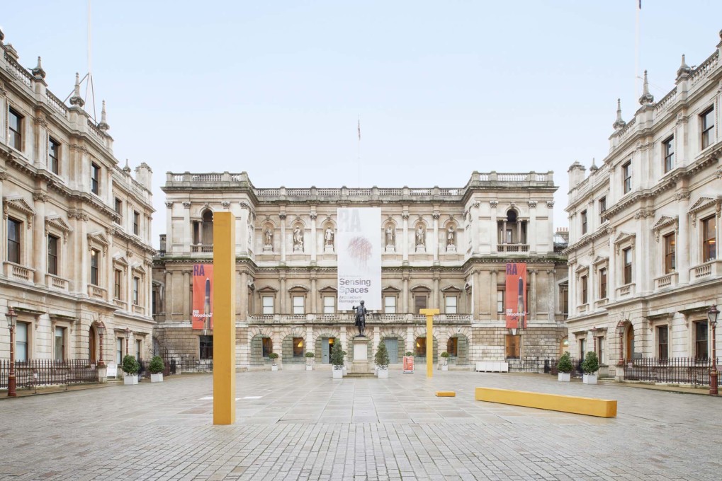 &Aacute;lvaro Siza&rsquo;s installation says less about architecture and more about the conceit of forms in space. (Photo: James Harris, &copy; &Aacute;lvaro Siza,&nbsp;courtesy Royal Academy of Arts, London, 2014)