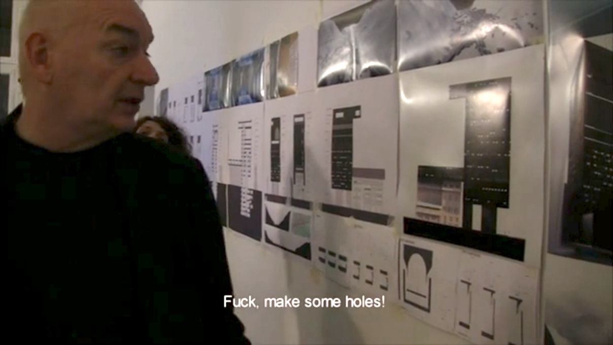 &ldquo;The Competition&rdquo; documentary shows how things go down in the office. Here, Nouvel&rsquo;s instructions to his assistants are pretty clear-cut.
