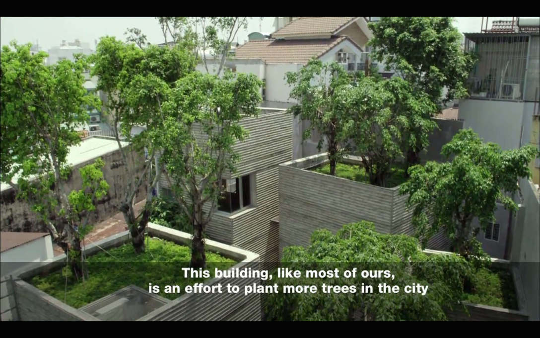 Nghia wants to introduce green spaces even in the poorest areas of dense city centres. Low-cost housing should not equal low quality of life.&nbsp;
