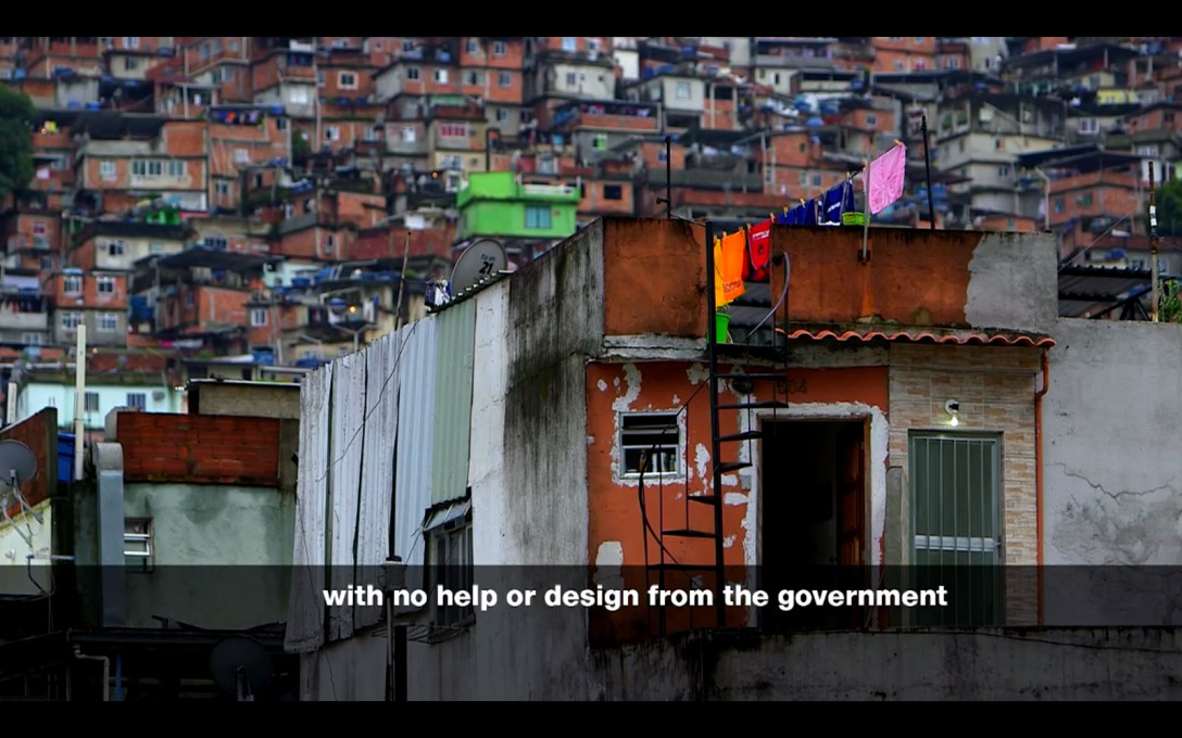 Most inhabitants have built their own homes, or hired someone like de Oliveira to do so.