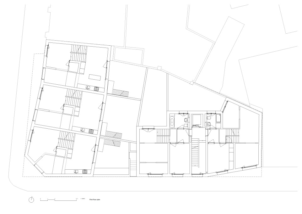 First floor plan. (Courtesy Jaccaud Zein Architects)