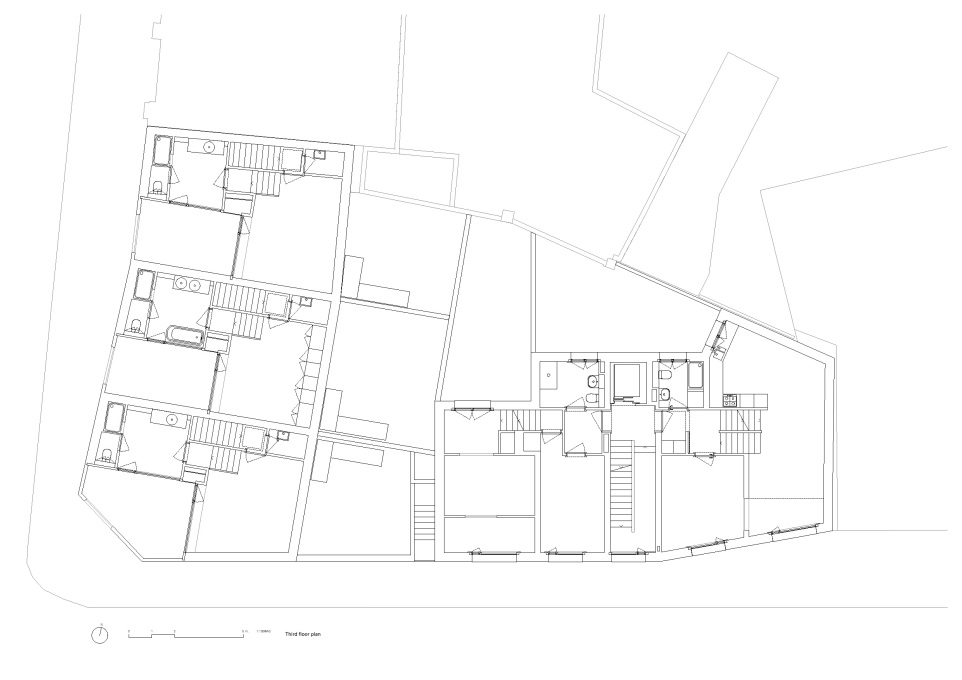 Third floor plan. (Courtesy Jaccaud Zein Architects)