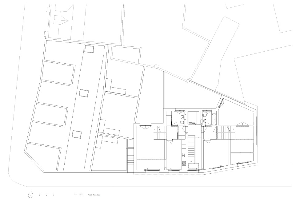 Fourth floor plan. (Courtesy Jaccaud Zein Architects)