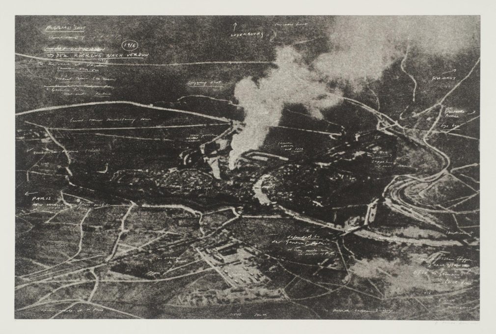A First World War postcard become art: Tacita Dean&rsquo;s &ldquo;Der R&uuml;ckzug nach Verdun&rdquo;, 2001. (Photo: Tate,&nbsp;&copy; Tacita Dean)