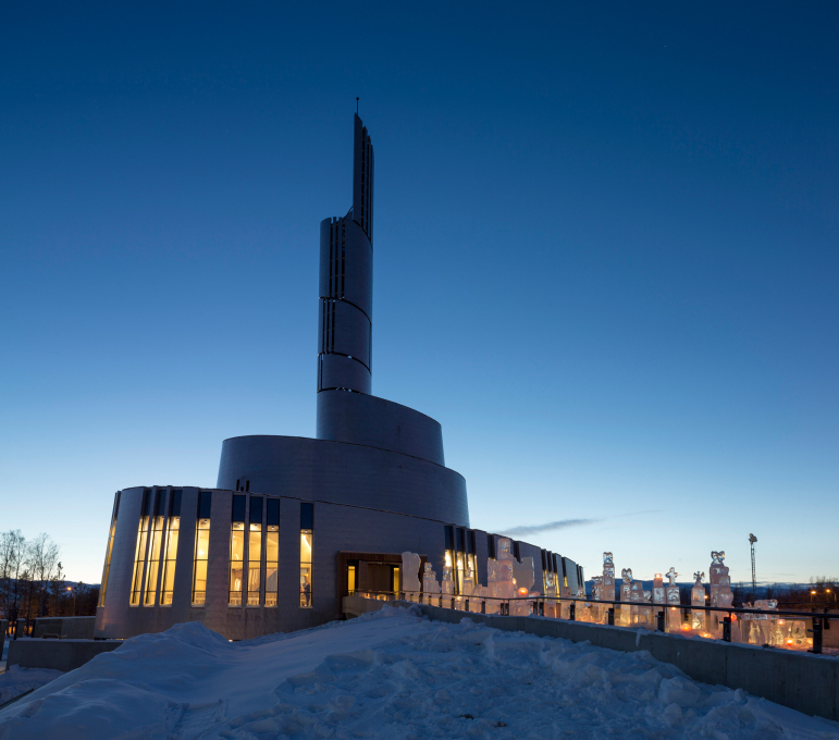 &ldquo;The architecture of the church is rather meant to complement the natural phenomenon of the Northern Lights,&rdquo; says John F. Lassen of Schmidt Hammer Lassen architects, &ldquo;providing a fitting backdrop for the experience of it."