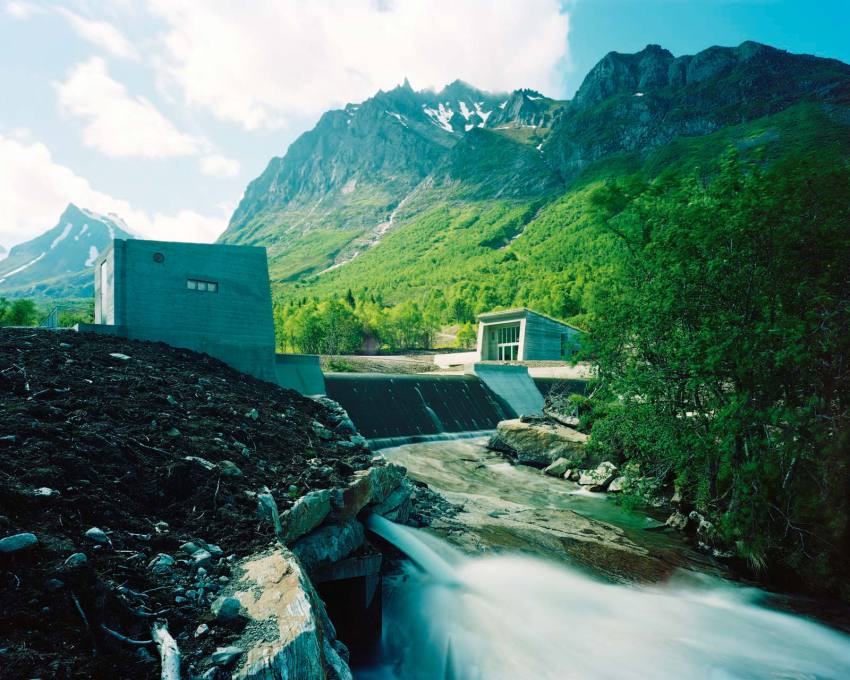 Tussavatn Dam Spillway, Norway 2013.