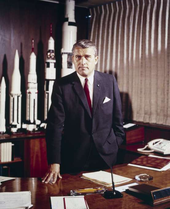 ... and at the Marshall Space Flight Center in 1964. (Image: NASA archive / Wikimedia Commons)