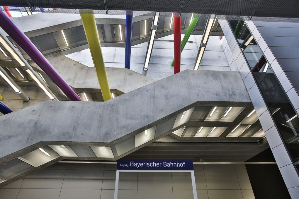 No, the architecture of City Tunnel Leipzig isn&rsquo;t bad &mdash;&nbsp;it is pragmatic, reasonable, affordable, efficient... (Photo: Deutsche Bahn AG/Martin Jehnichen)