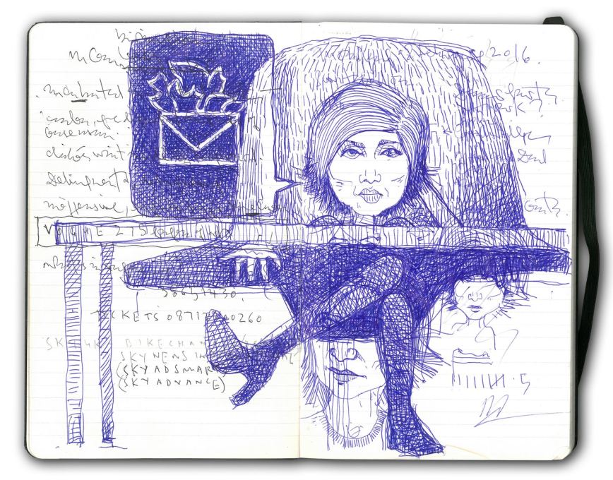 Farshid Moussavi defends women&rsquo;s &ldquo;outsider&rdquo; status as &ldquo;a space for productivity&rdquo;. (Illustration by Matthew Bovingdon-Downe)