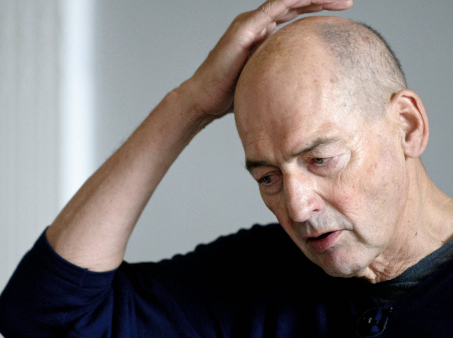 Rem Koolhaas, 2012 - maybe already thinking about the concept for the 2014 Biennale? (Photo: Ben Pruchnie)